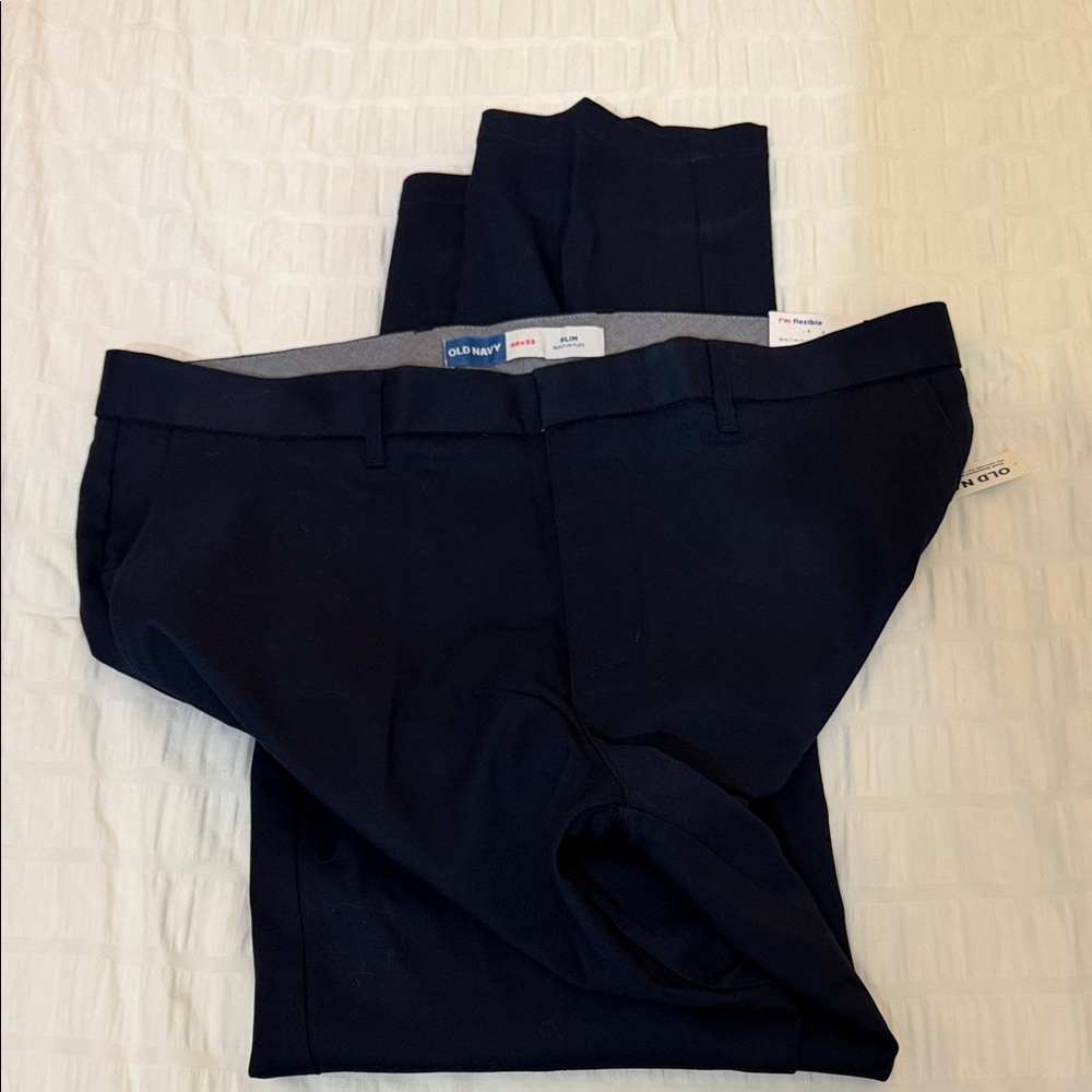 Old Navy Men's Dark Blue Chinos
